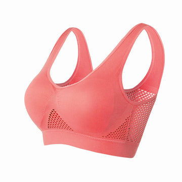 Breathable Push-Up Sports Bra - Stay Cool & Supported